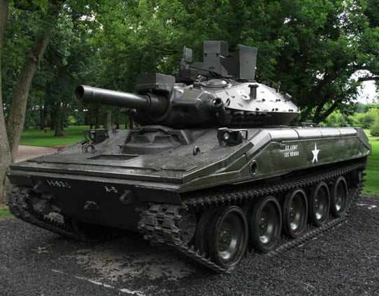 M551A1-Sheridan-Tank | First Division Museum