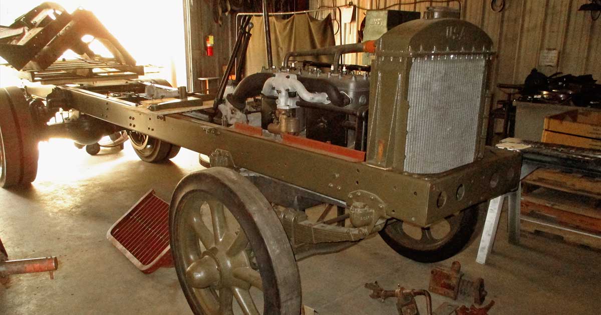 1918 Standardized Model B 'Liberty Truck' | First Division Museum